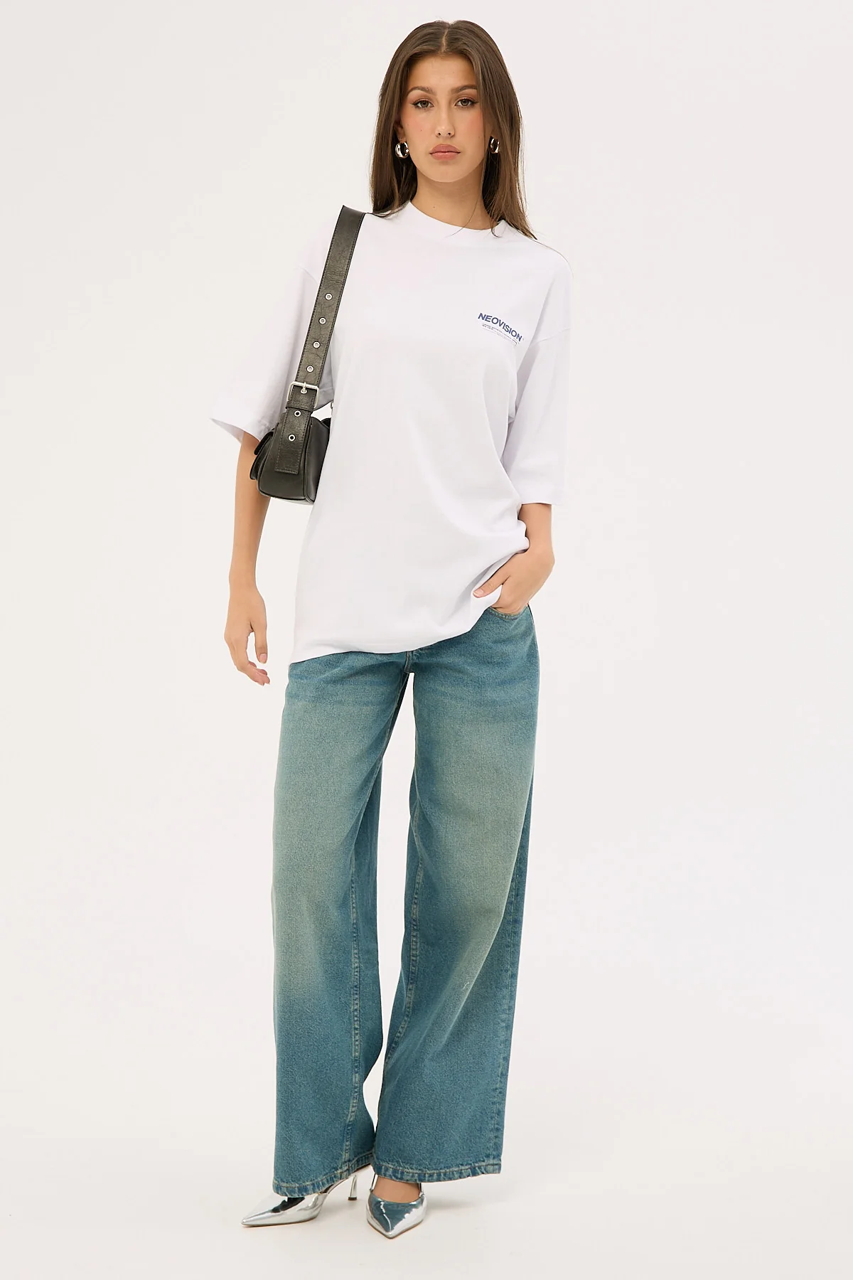 Neovision Nova Oversize Super Heavy Tee White - Image 4