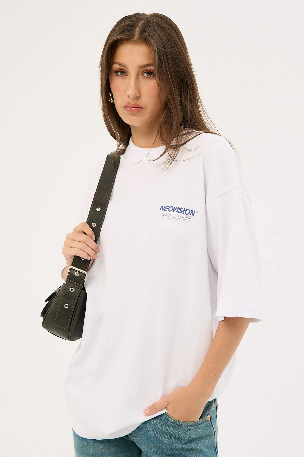 Neovision Nova Oversize Super Heavy Tee White - Image 5