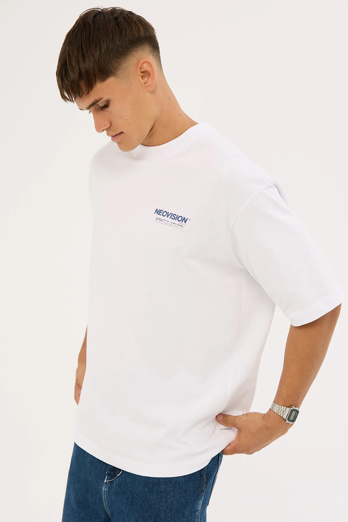 Neovision Nova Oversize Super Heavy Tee White - Image 6