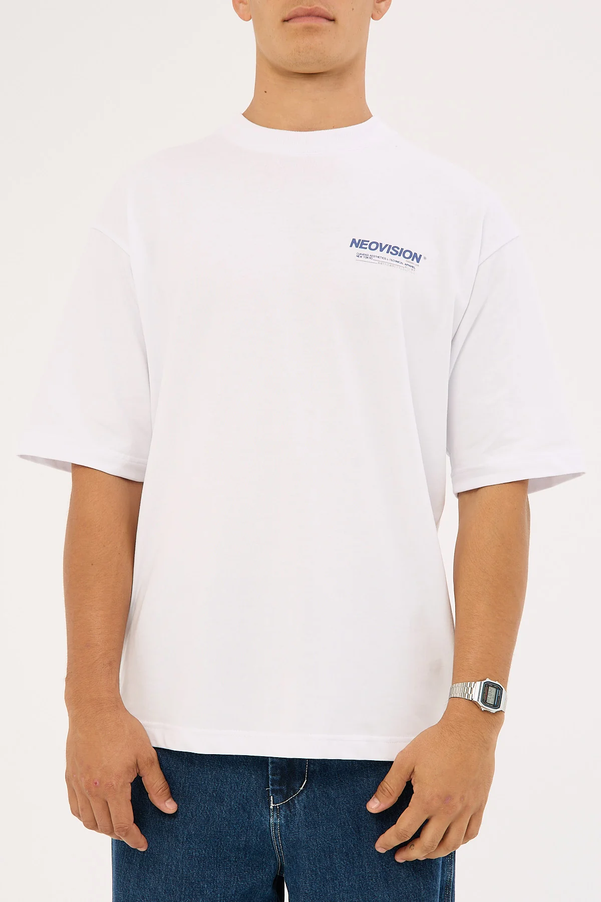 Neovision Nova Oversize Super Heavy Tee White - Image 9