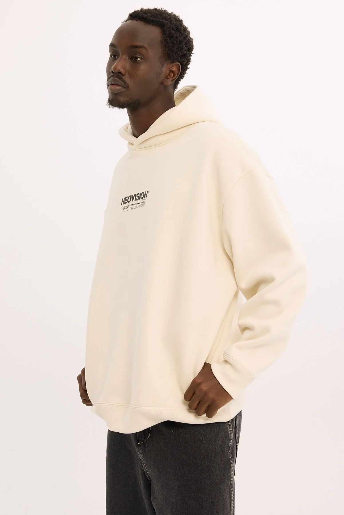 Neovision Nova Street Hoodie Off White - Image 11