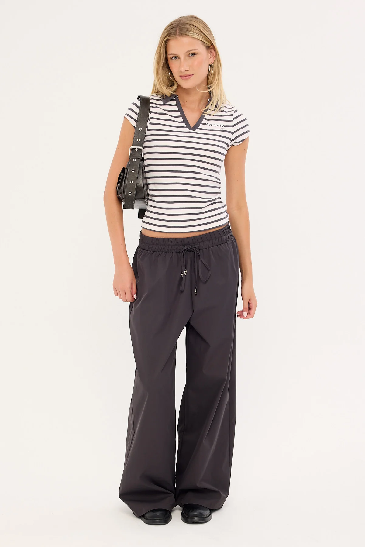 Neovision Nova Stripe Polo Tee Pink Stripe - Image 2