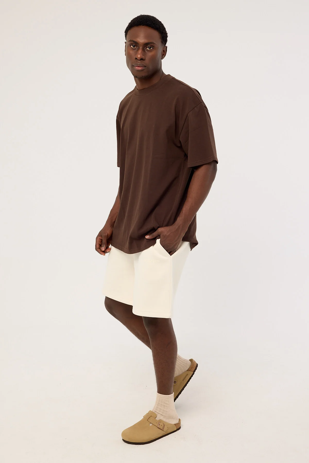 Neovision Nova Sweat Short Off White - Image 4