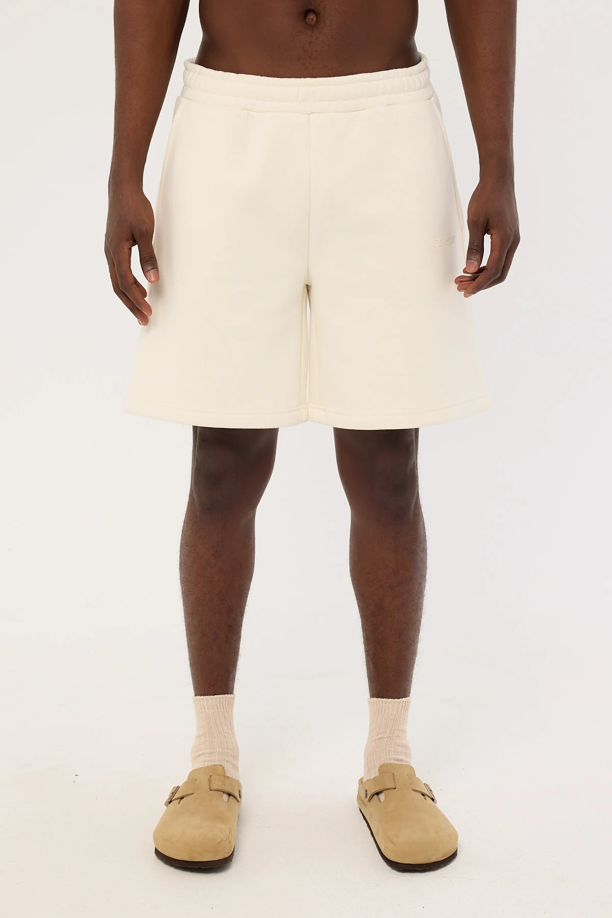 Neovision Nova Sweat Short Off White - Image 6