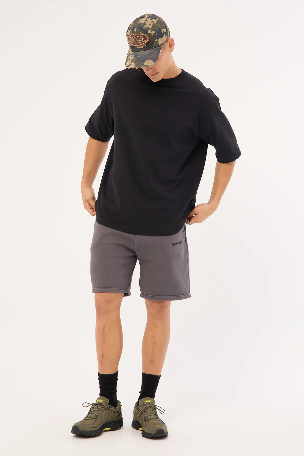 Neovision Nova Sweat Short Washed Black - Image 2