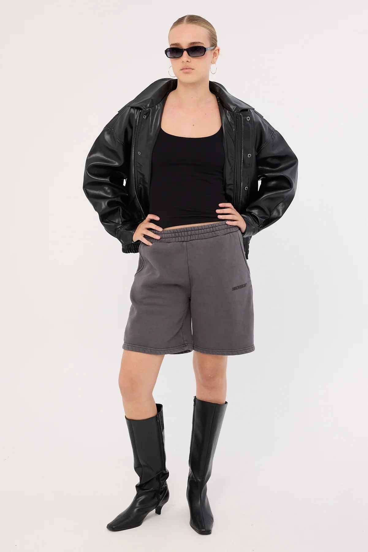 Neovision Nova Sweat Short Washed Black - Image 8