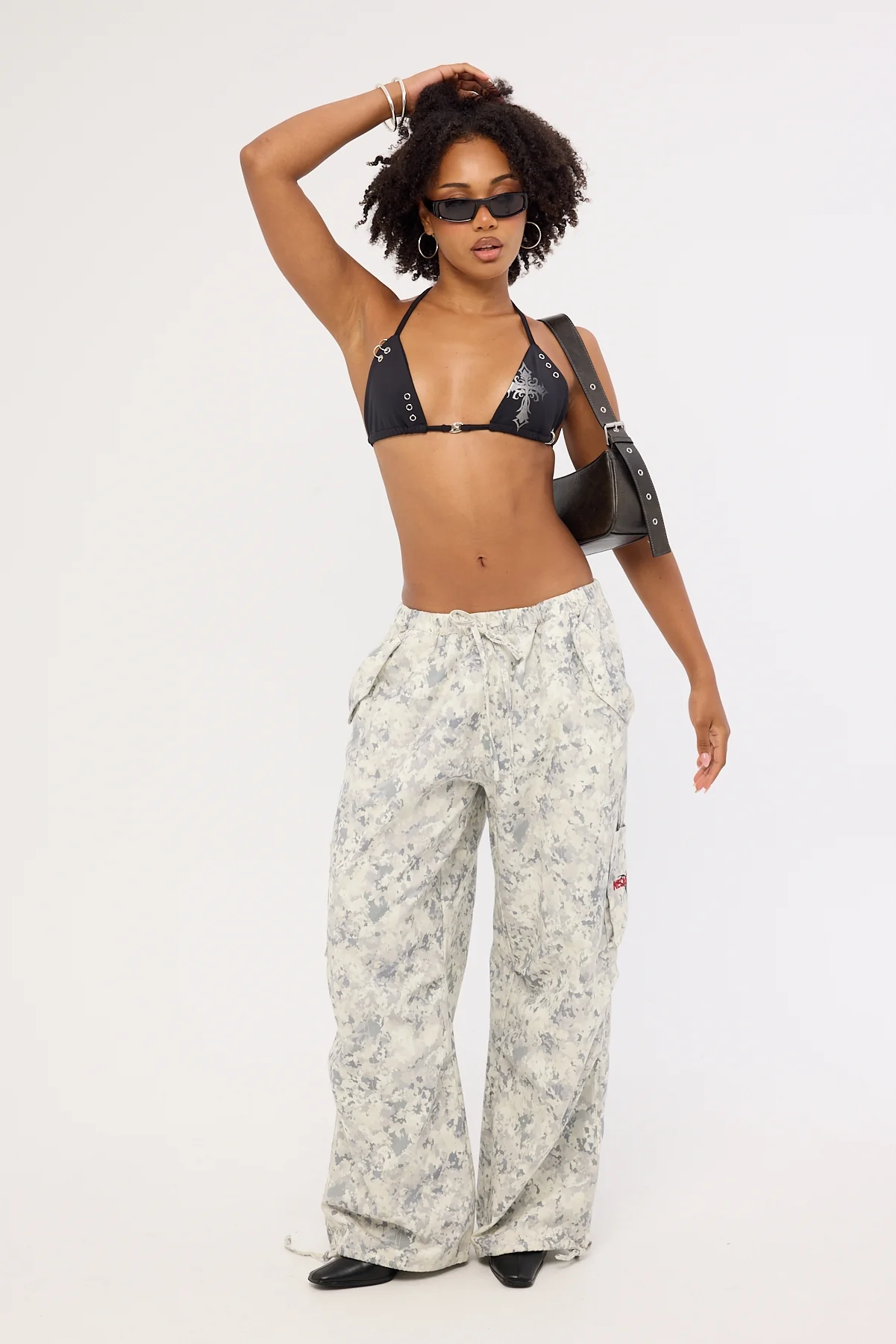 Neovision Nyxia Tie Up Bralette Black - Image 2