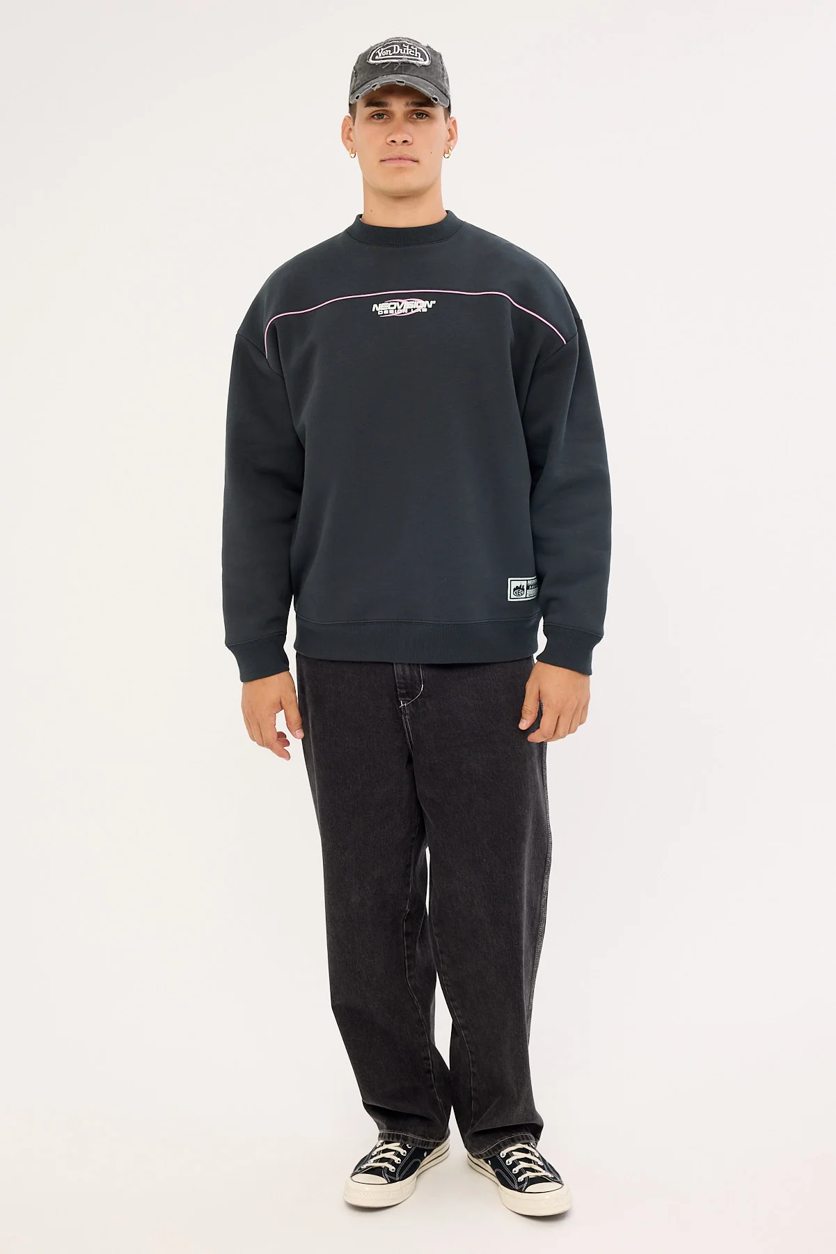 Neovision Omega Oversize Crew Asphalt - Image 3