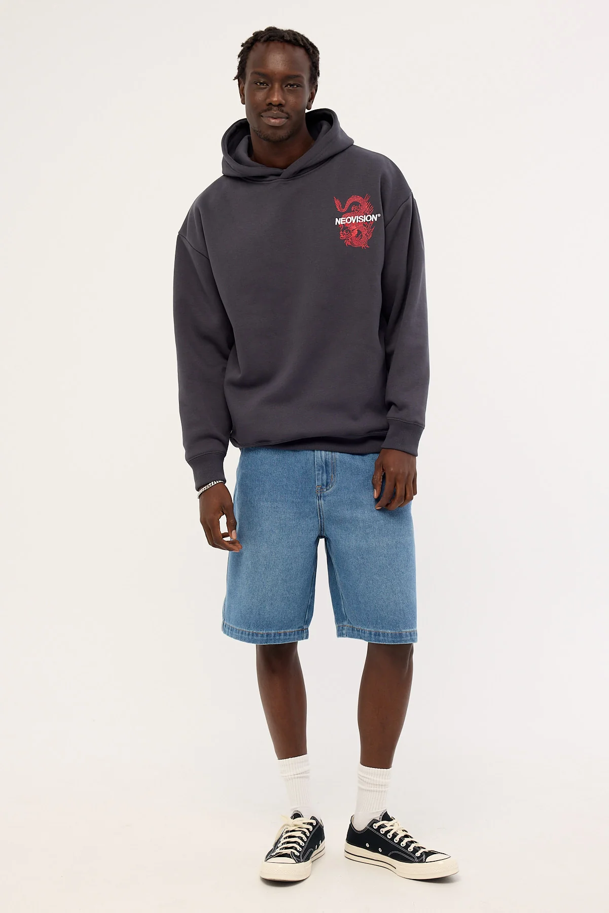 Neovision Onryu Street Hoodie Asphalt - Image 2