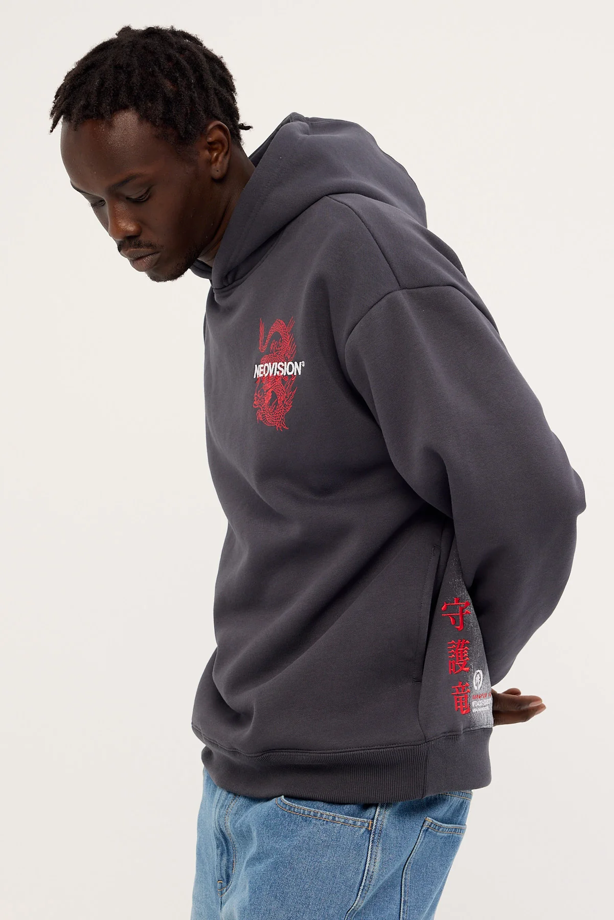 Neovision Onryu Street Hoodie Asphalt - Image 4