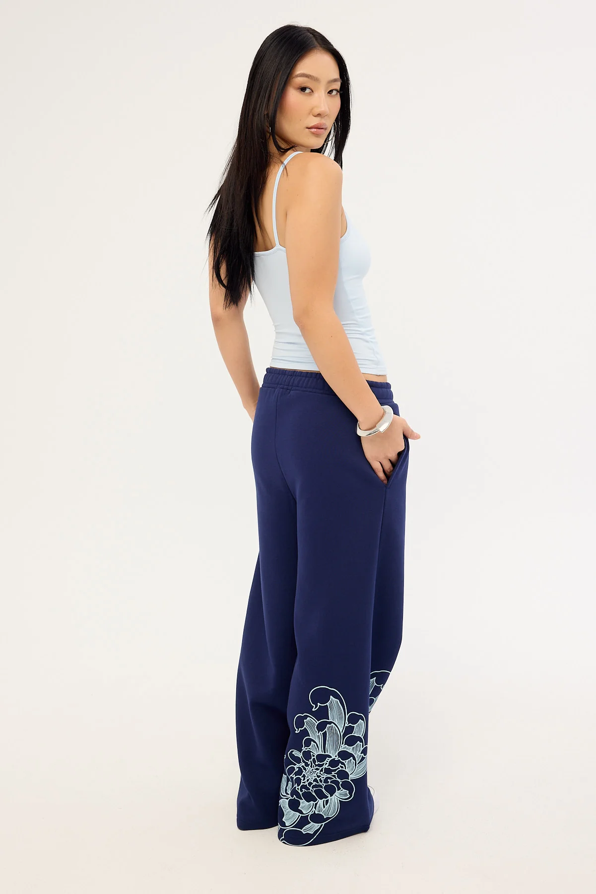 Neovision Osaka Night Straight Leg Trackpant Navy - Image 5