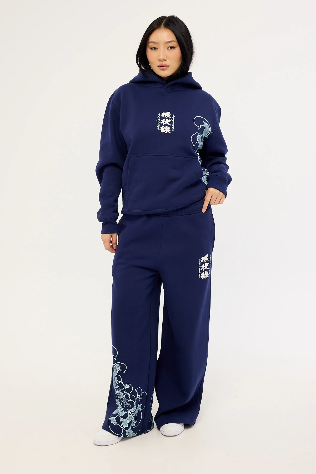 Neovision Osaka Night Straight Leg Trackpant Navy - Image 7