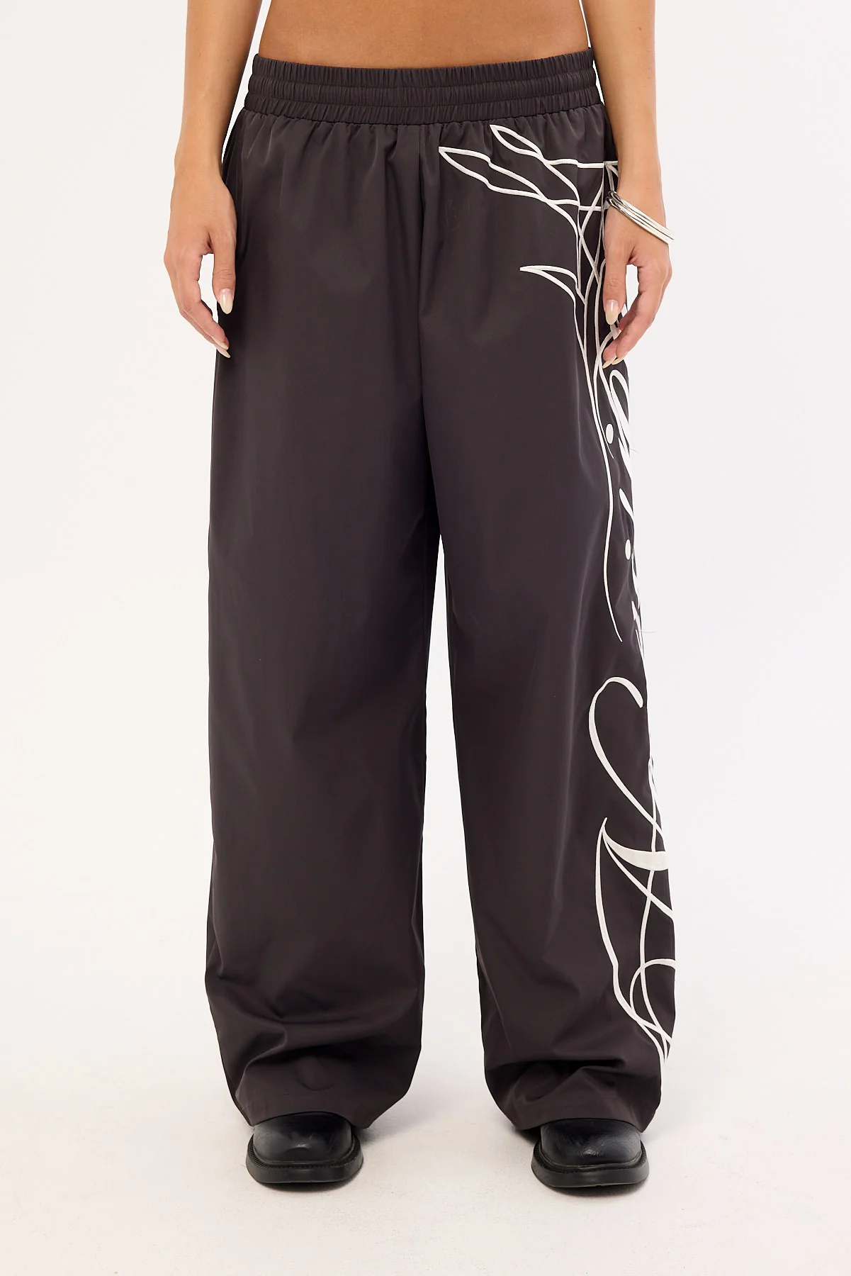 Neovision Outline Wide Leg Pant Black - Image 9