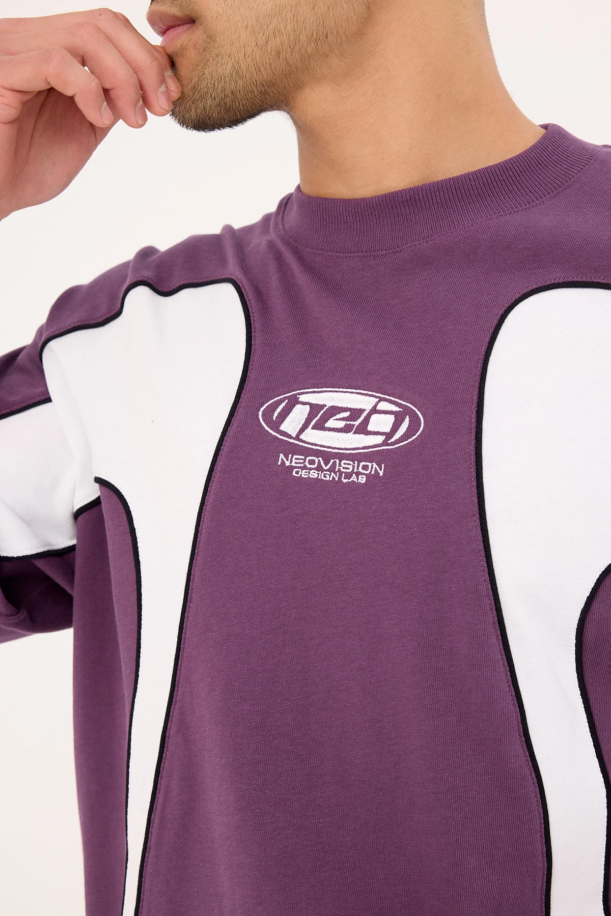 Neovision Parcel Street Super Heavy Tee Spiced Plum - Image 4