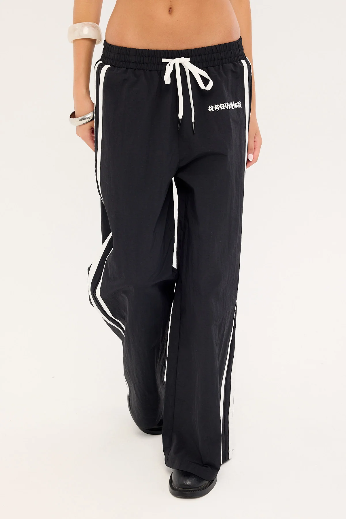 Neovision Phase Wide Leg Track Pant Black - Image 2