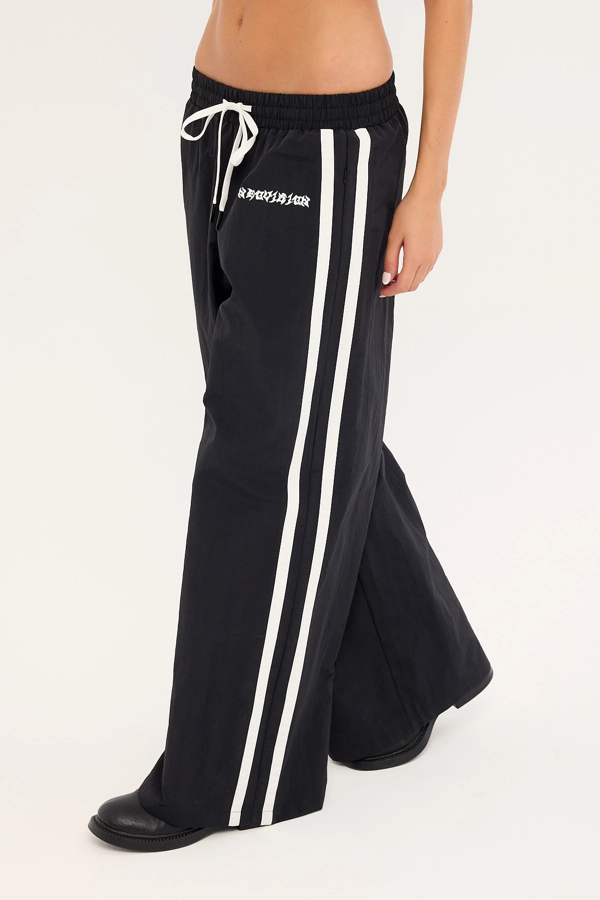 Neovision Phase Wide Leg Track Pant Black - Image 3