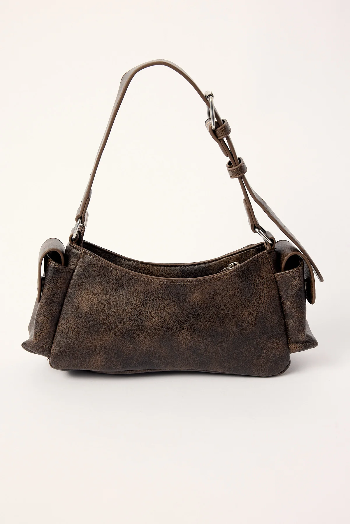 Neovision Pocket Junk Shoulder Bag Brown - Image 3
