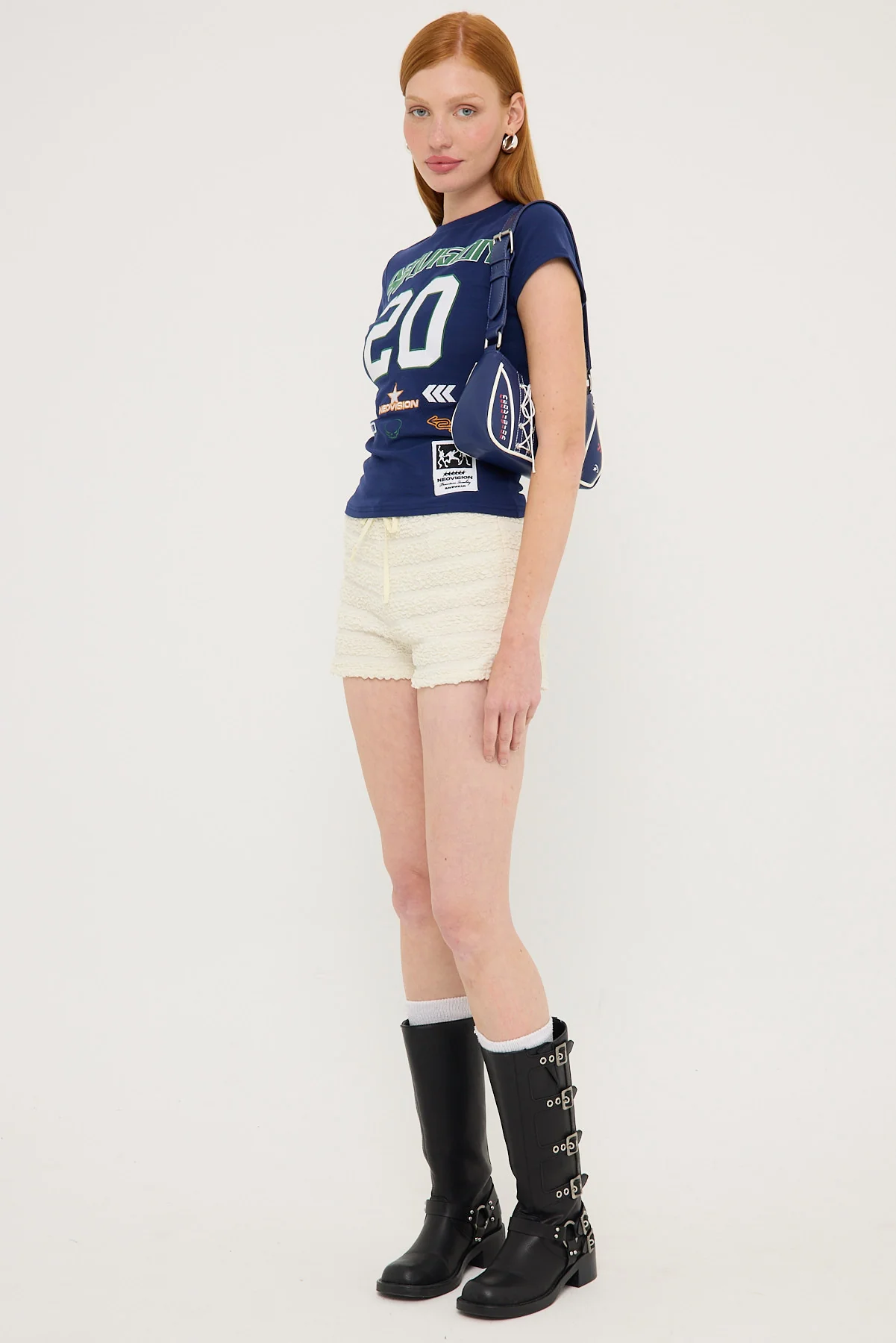 Neovision Precision Baby Tee Navy - Image 2