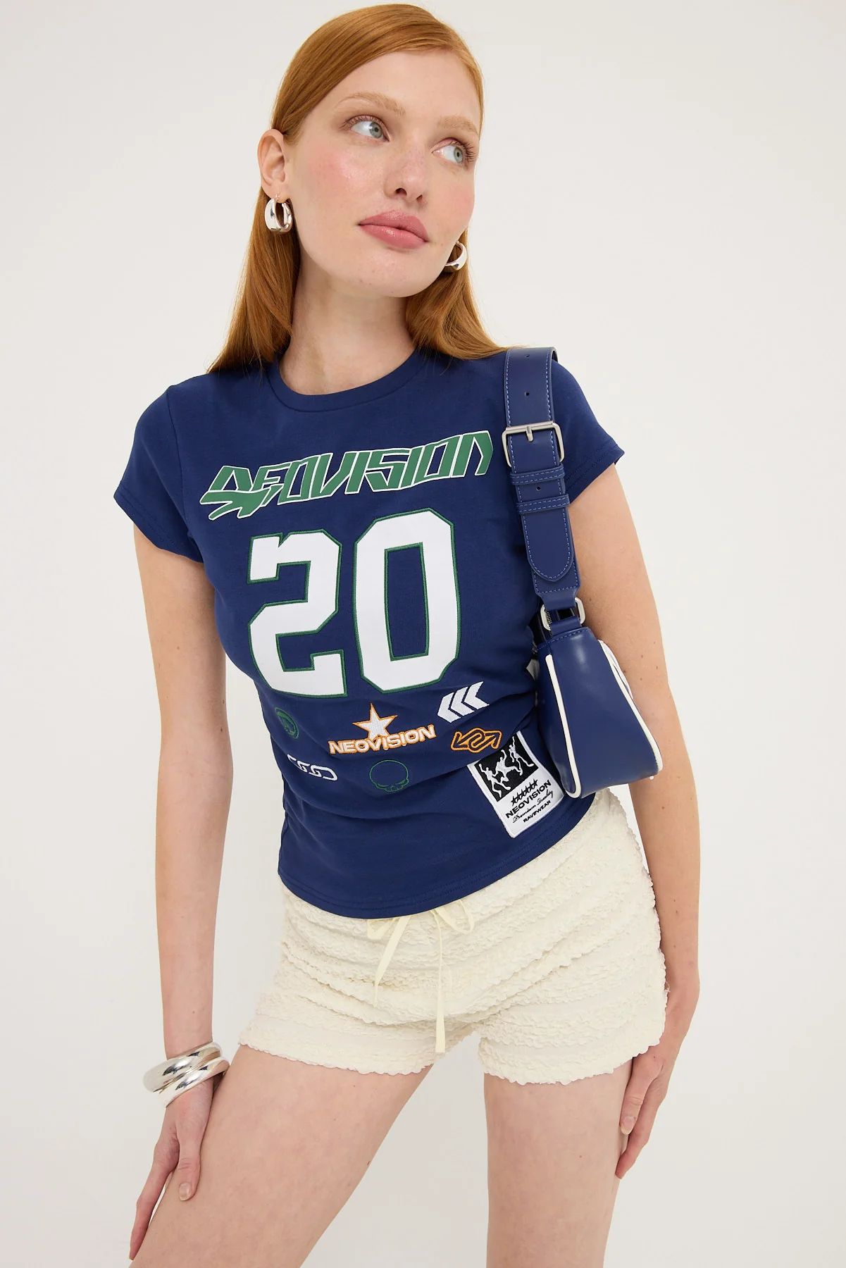 Neovision Precision Baby Tee Navy - Image 4