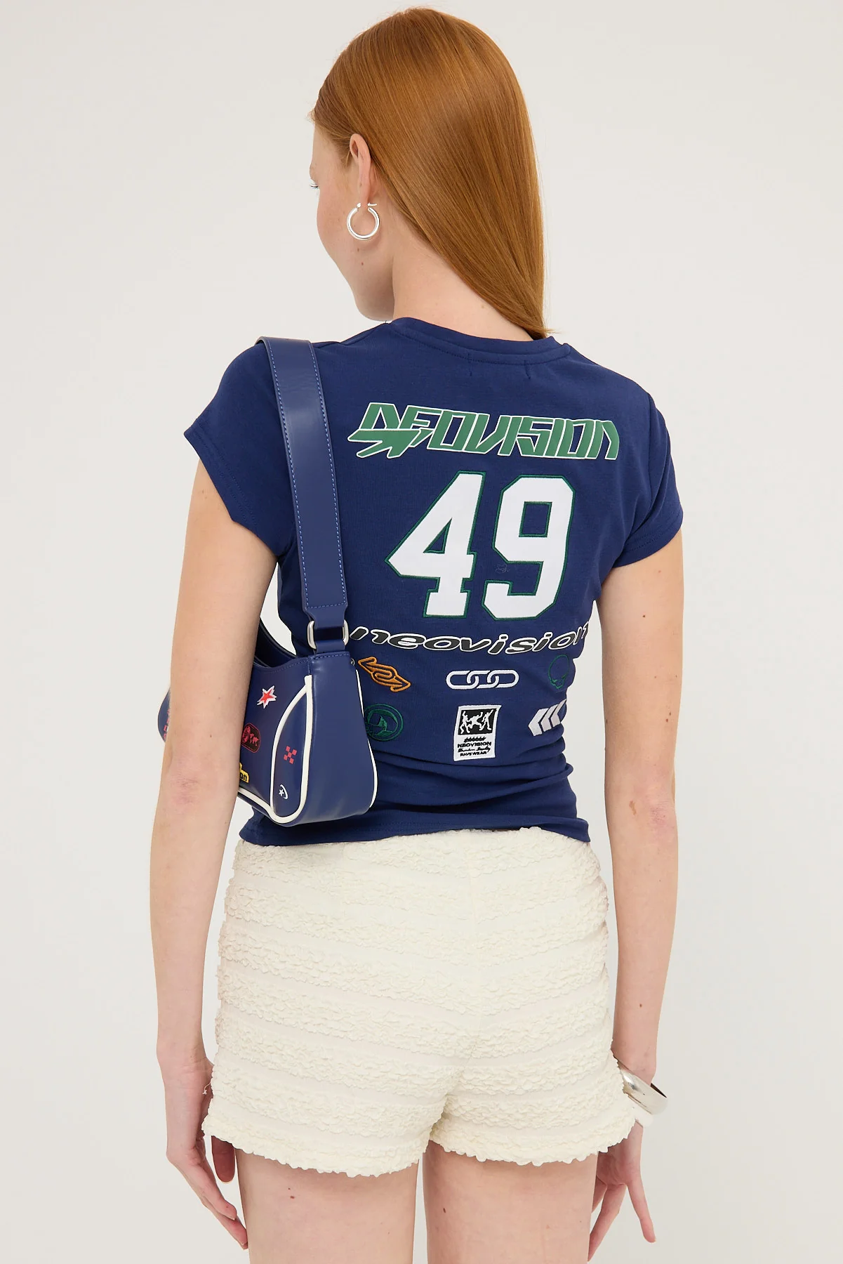 Neovision Precision Baby Tee Navy - Image 5