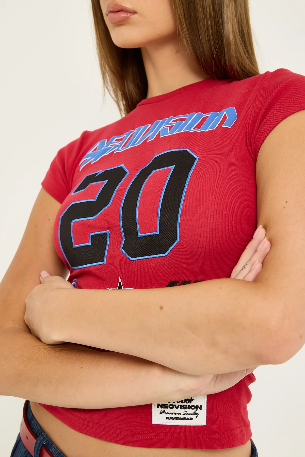 Neovision Precision Baby Tee Red - Image 6