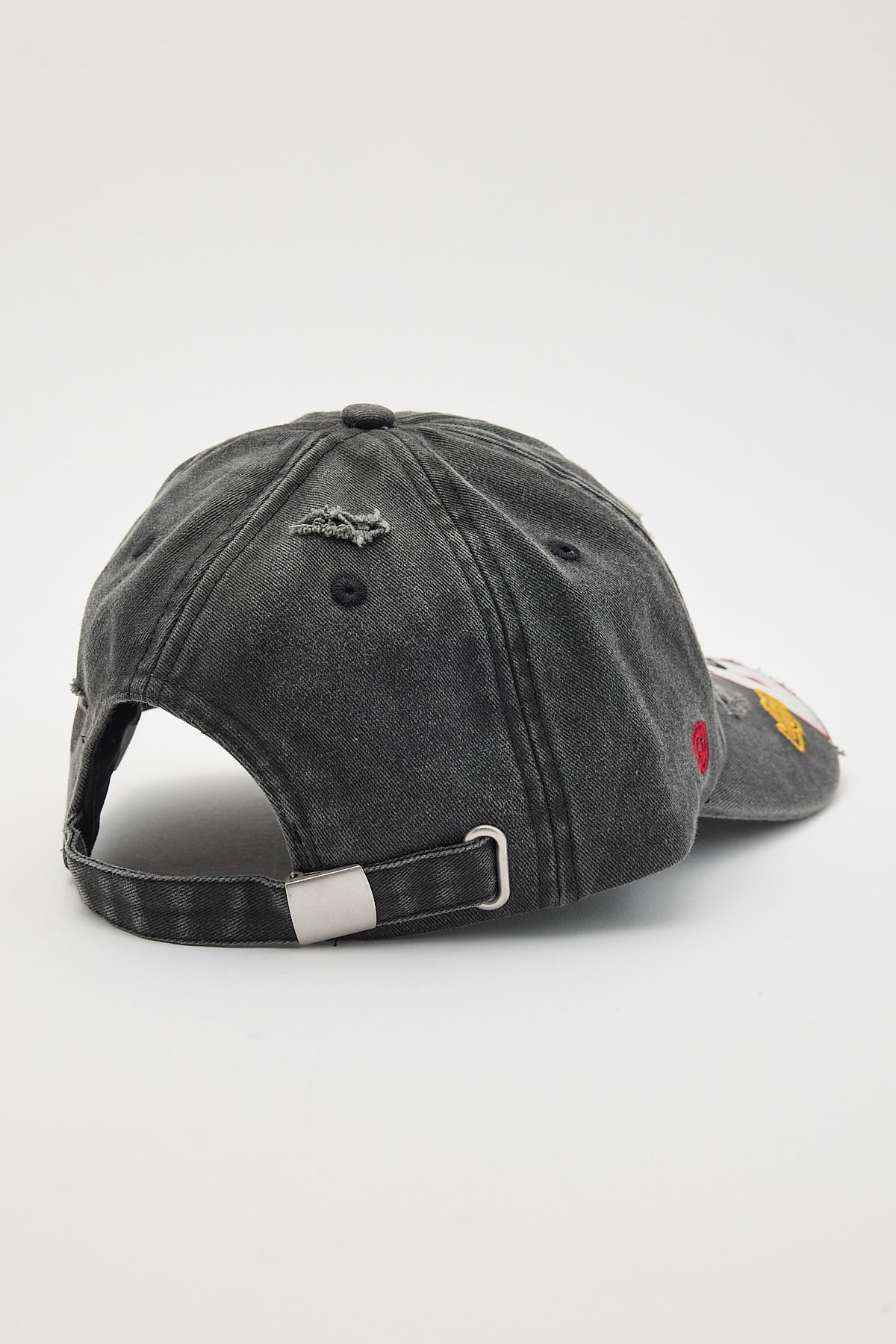 Neovision Precision Distressed Dad Cap Washed Black - Image 4