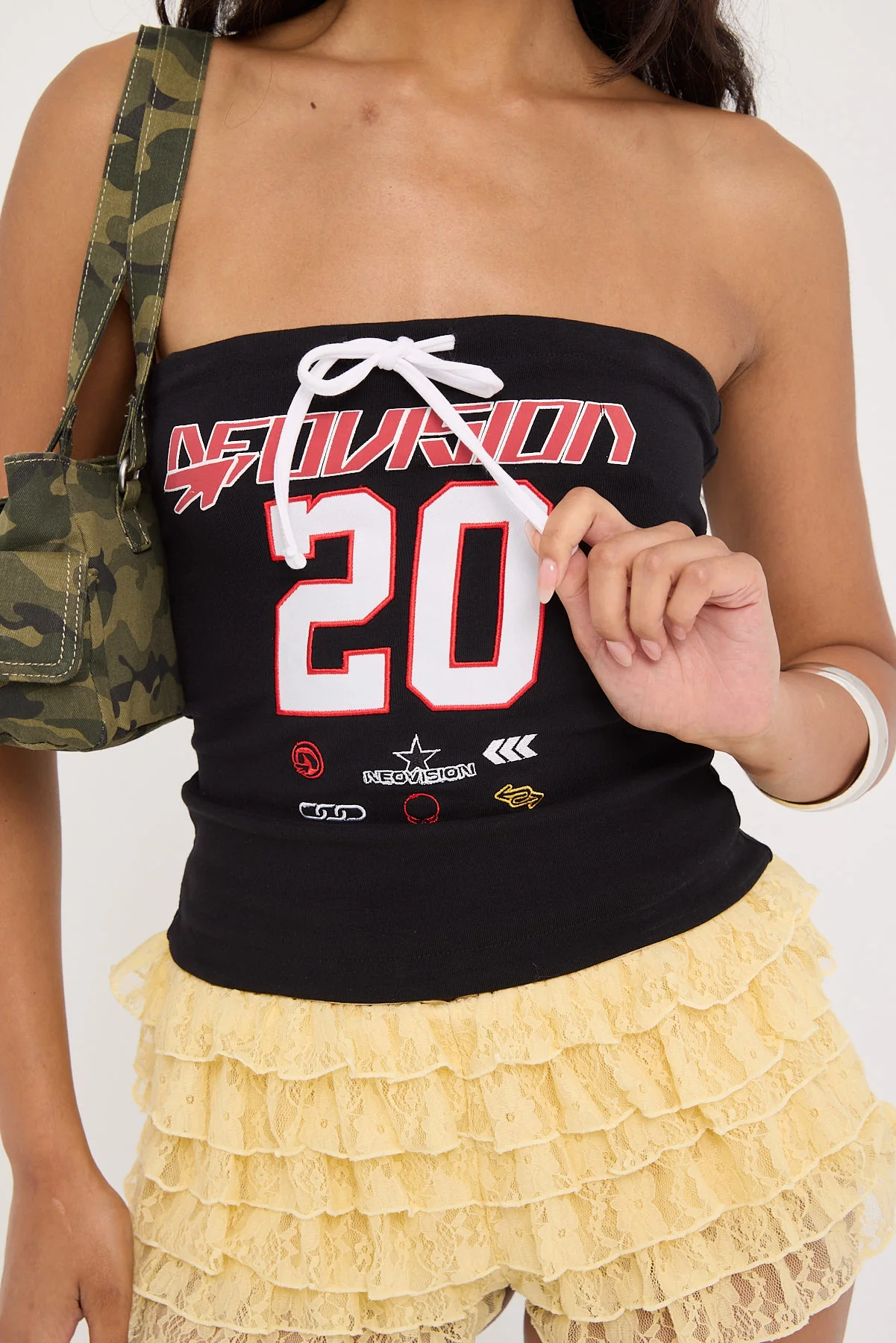 Neovision Precision Strapless Top Black - Image 6