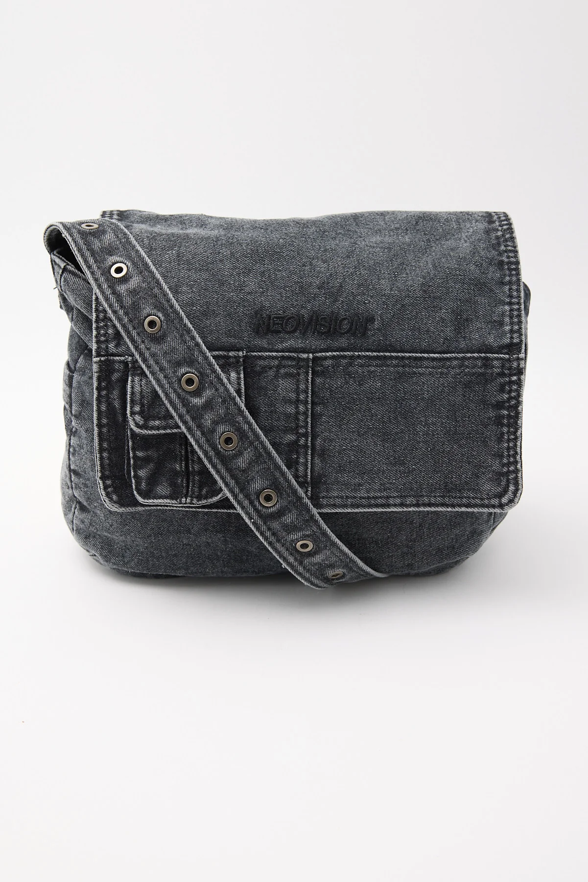 Neovision Propane Messenger Bag Black Denim