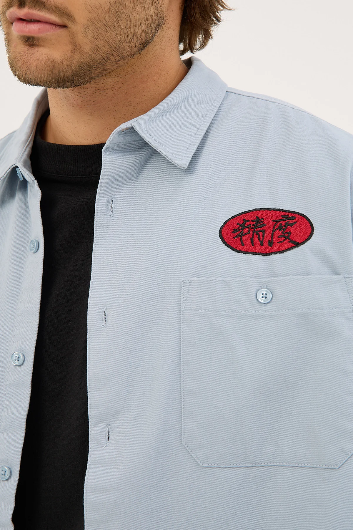 Neovision Radar Oversize Short Sleeve Shirt Blue - Image 9