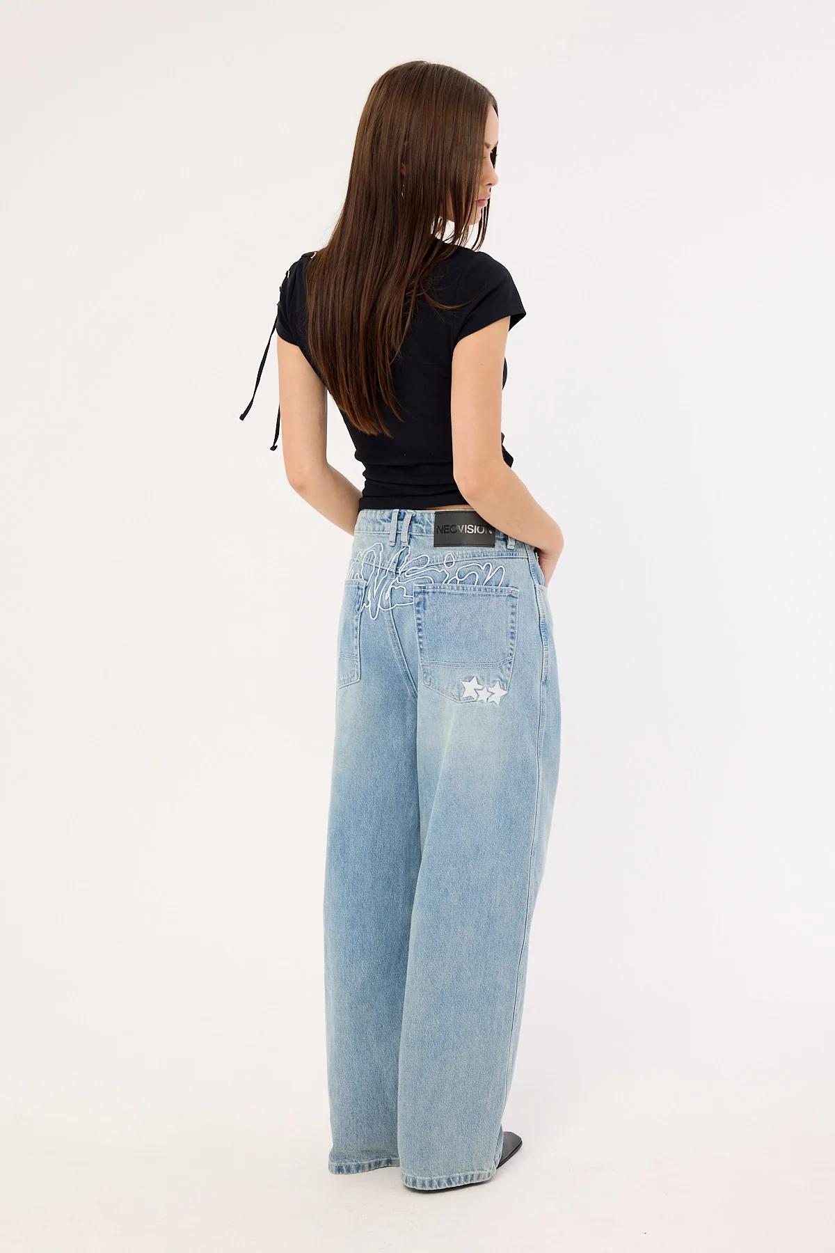 Neovision Radical Behemoth Super Baggy Jean Faded Blue - Image 5
