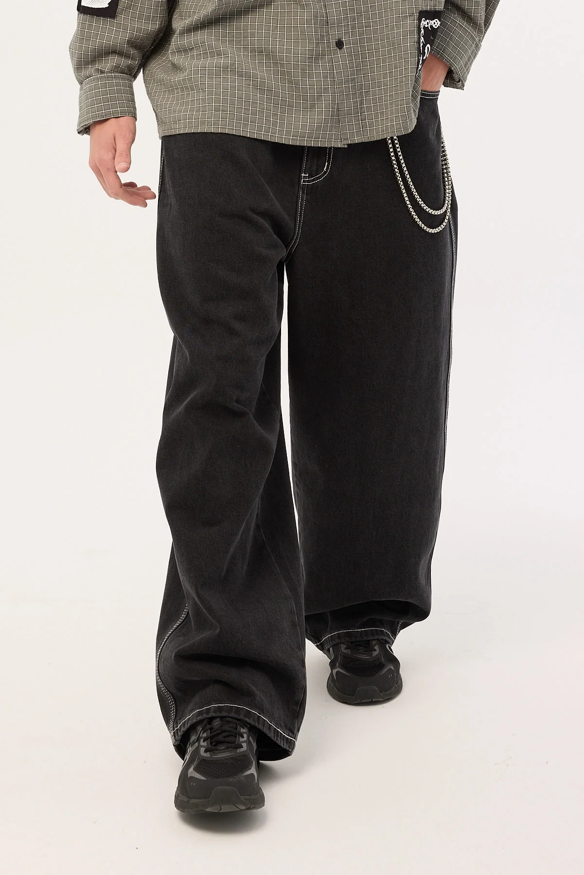 Neovision Radical Behemoth Super Baggy Jean Onyx - Image 2