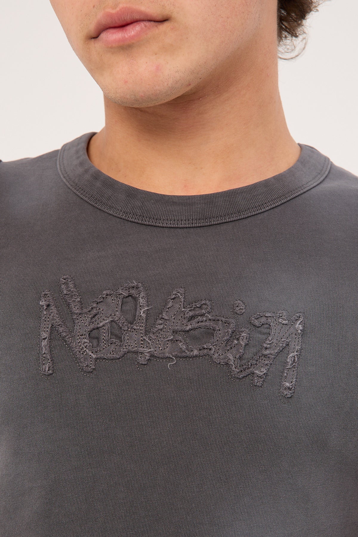 Neovision Radical Distressed Singlet Tank Sunfade Acid Washed Black - Image 7