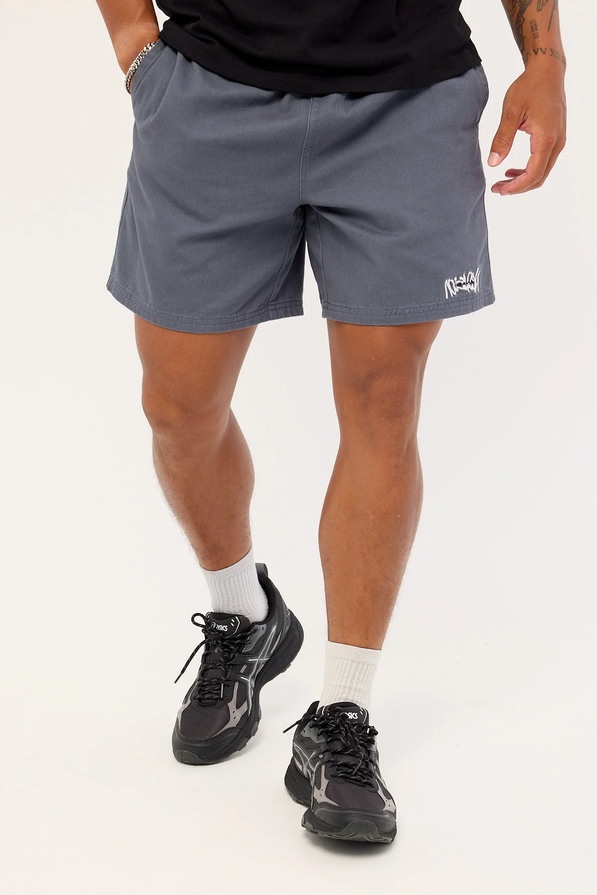 Neovision Radical Elastic Waist Short Steel Blue - Image 2