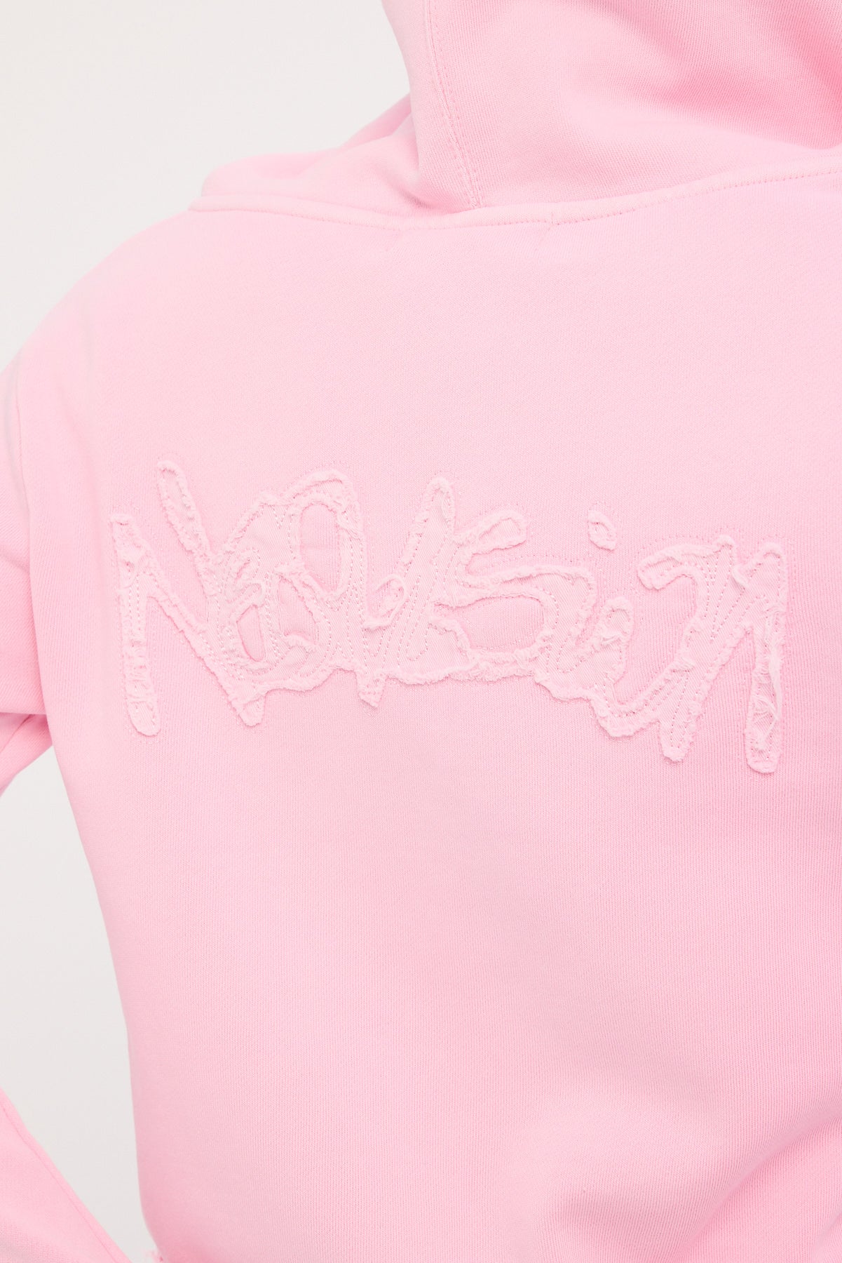 Neovision Radical Fitted Zip Through Hoodie Washed Pink - Image 8