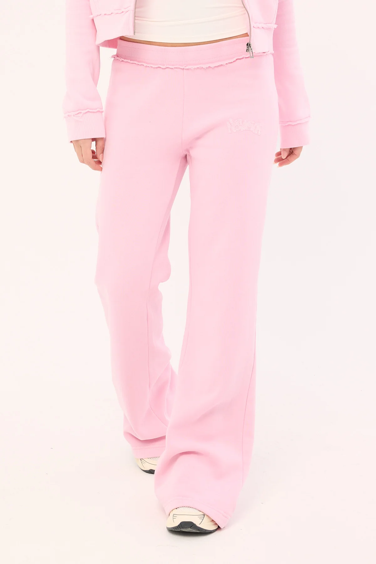 Neovision Radical Low Waisted Trackpant Washed Pink - Image 3