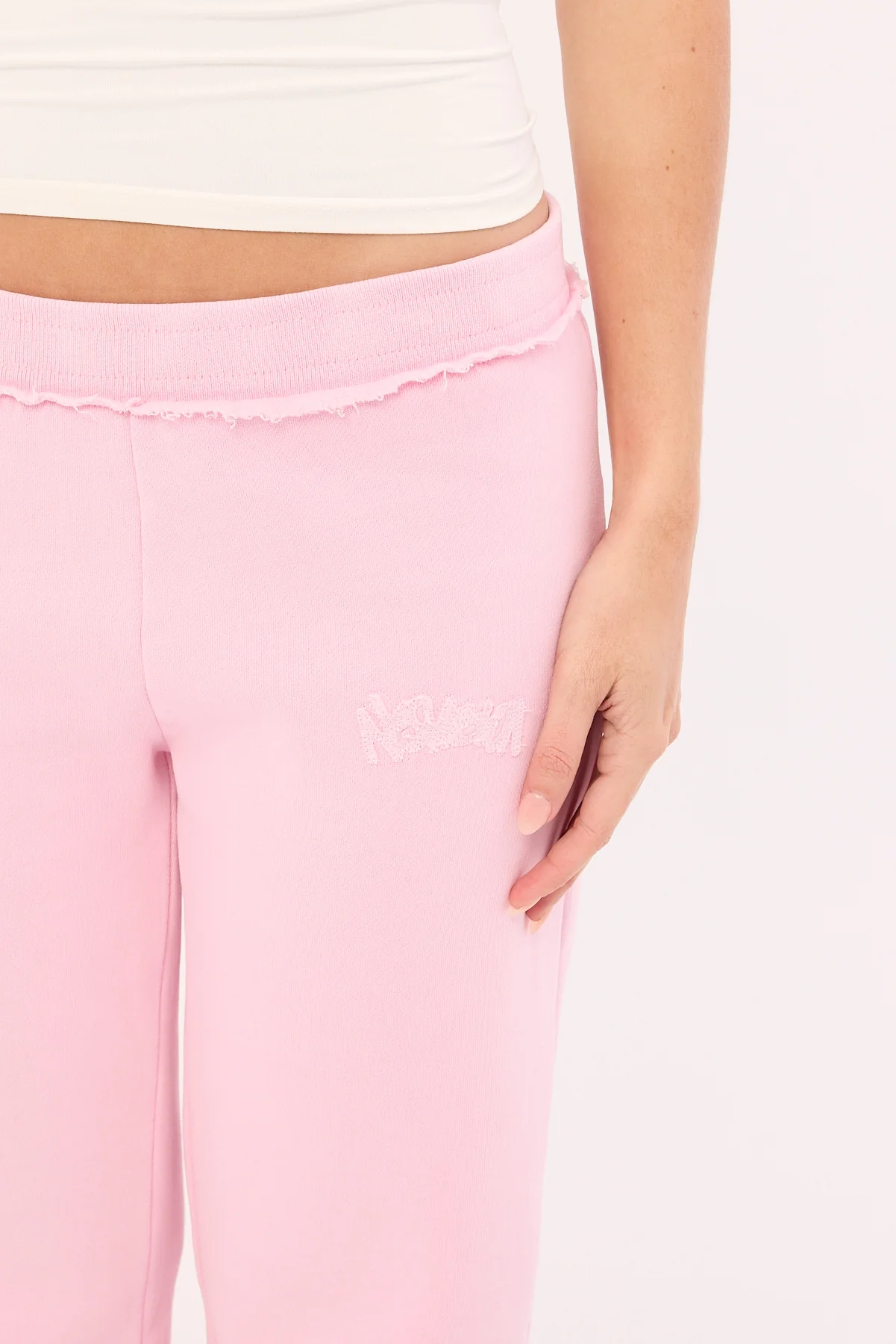 Neovision Radical Low Waisted Trackpant Washed Pink - Image 9