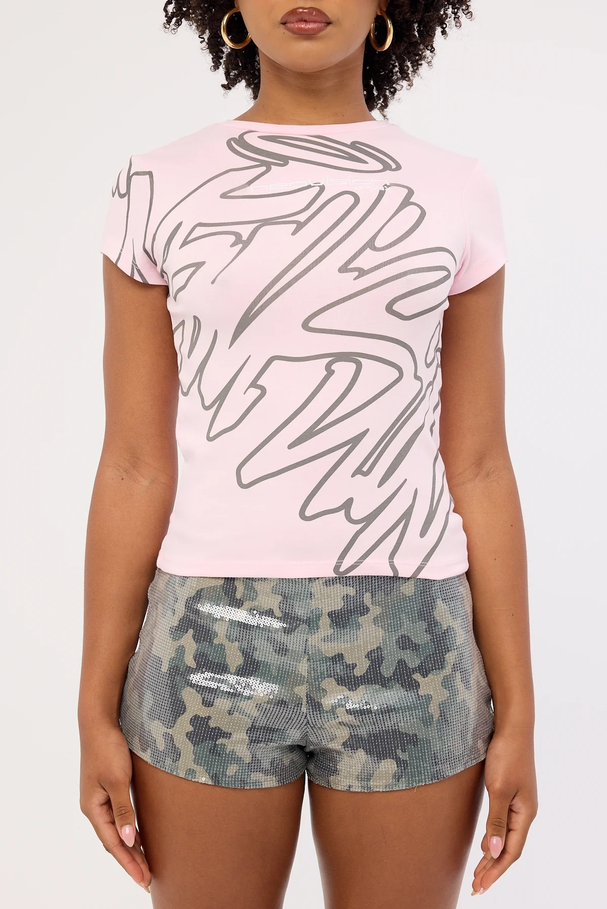Neovision Reflekt Baby Tee Pink - Image 6