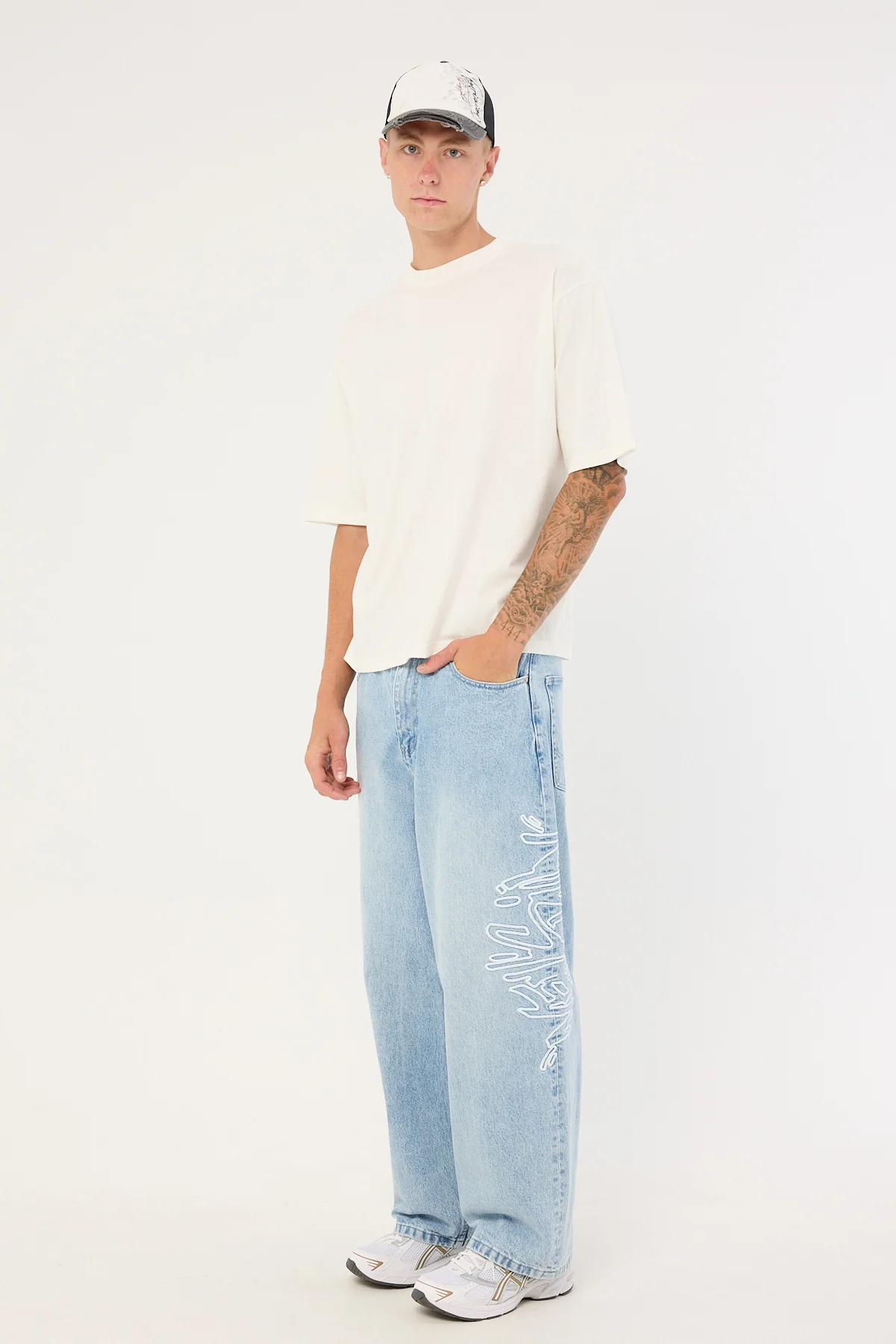 Neovision Reflekt Behemoth Super Baggy Jean Drift Blue - Image 6