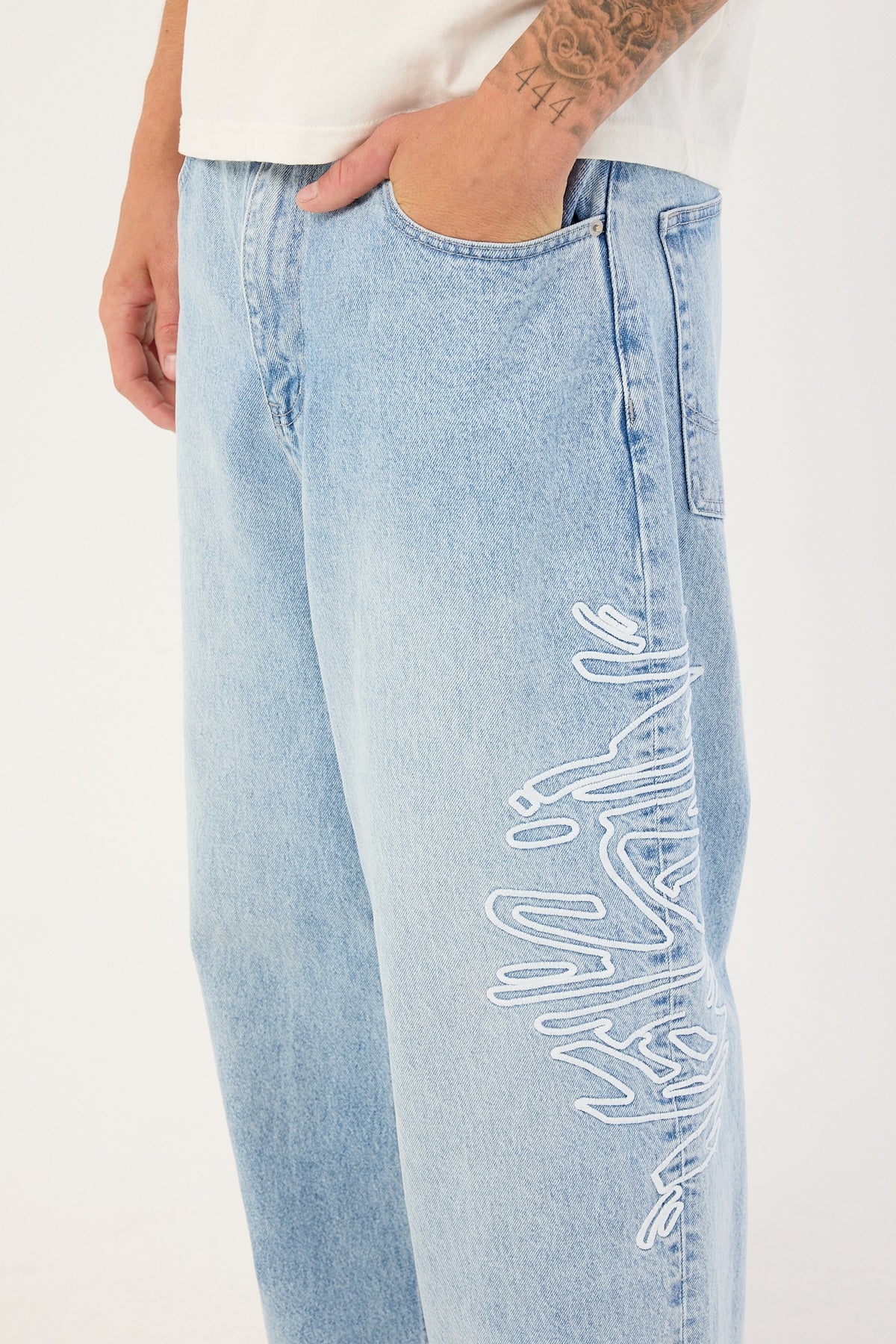Neovision Reflekt Behemoth Super Baggy Jean Drift Blue - Image 8