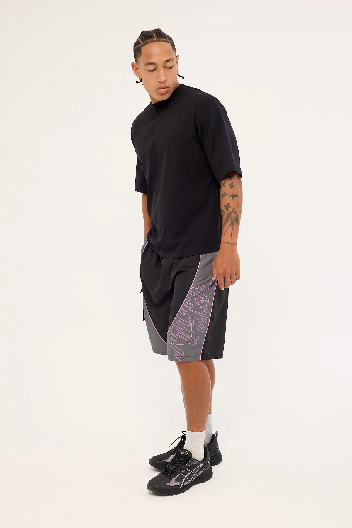 Neovision Reflekt Elastic Waist Cargo Boardshort Black/Grey - Image 5