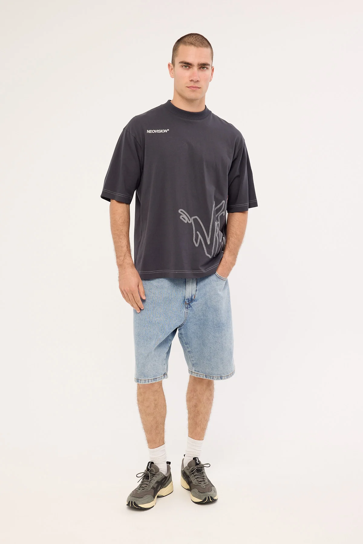 Neovision Reflekt Street Super Heavy Tee Asphalt - Image 5
