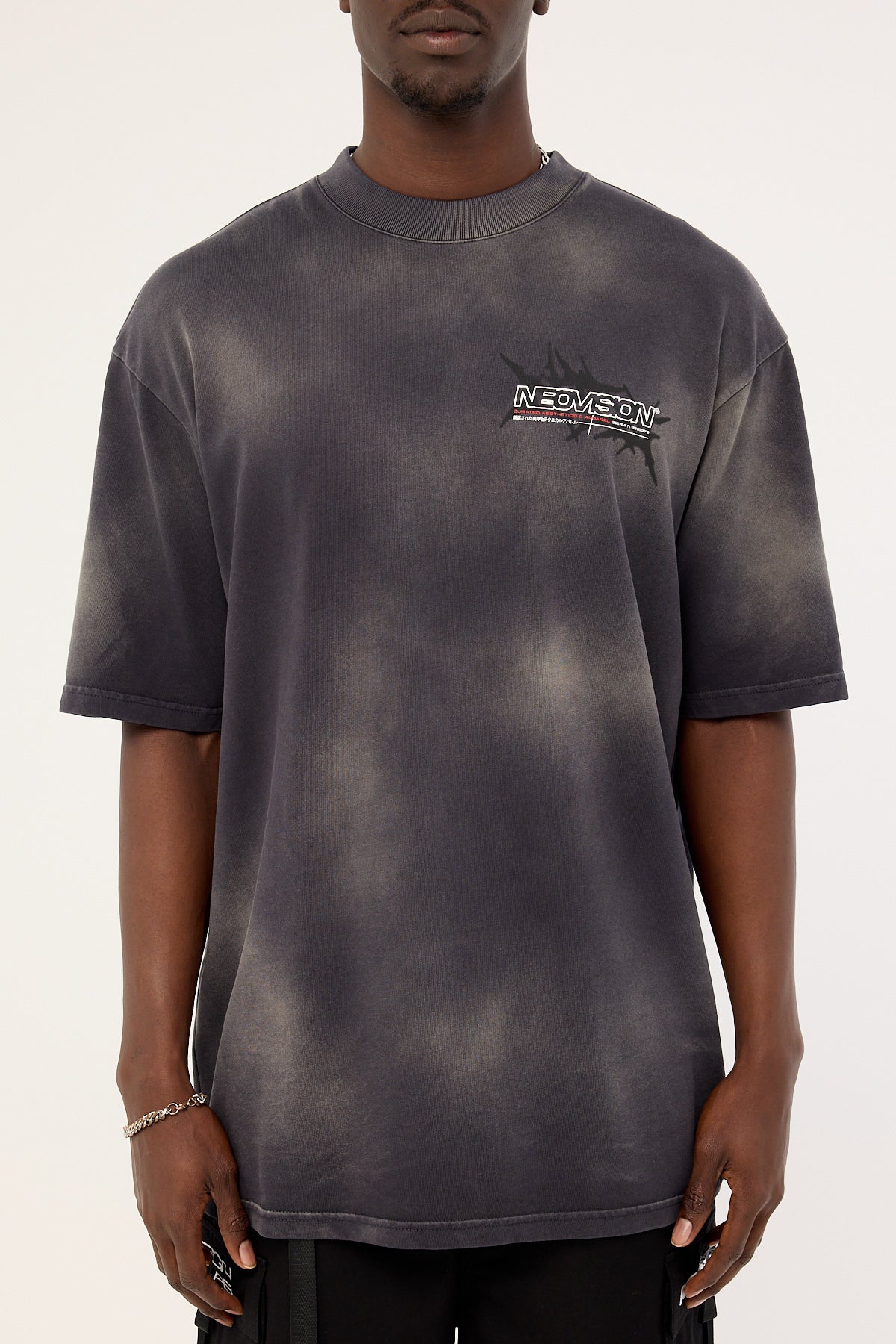 Neovision Relic Oversize Super Heavy Tee Sunfade Black - Image 10