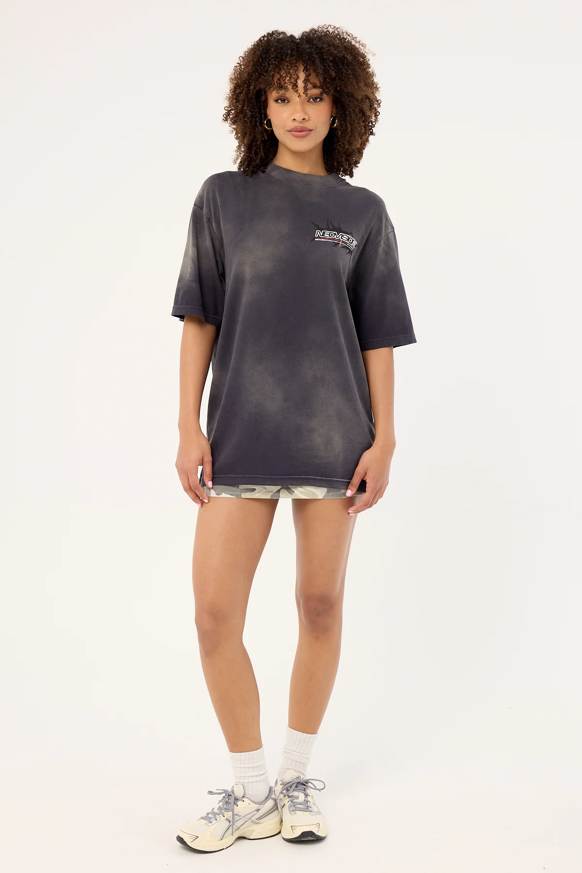 Neovision Relic Oversize Super Heavy Tee Sunfade Black - Image 3