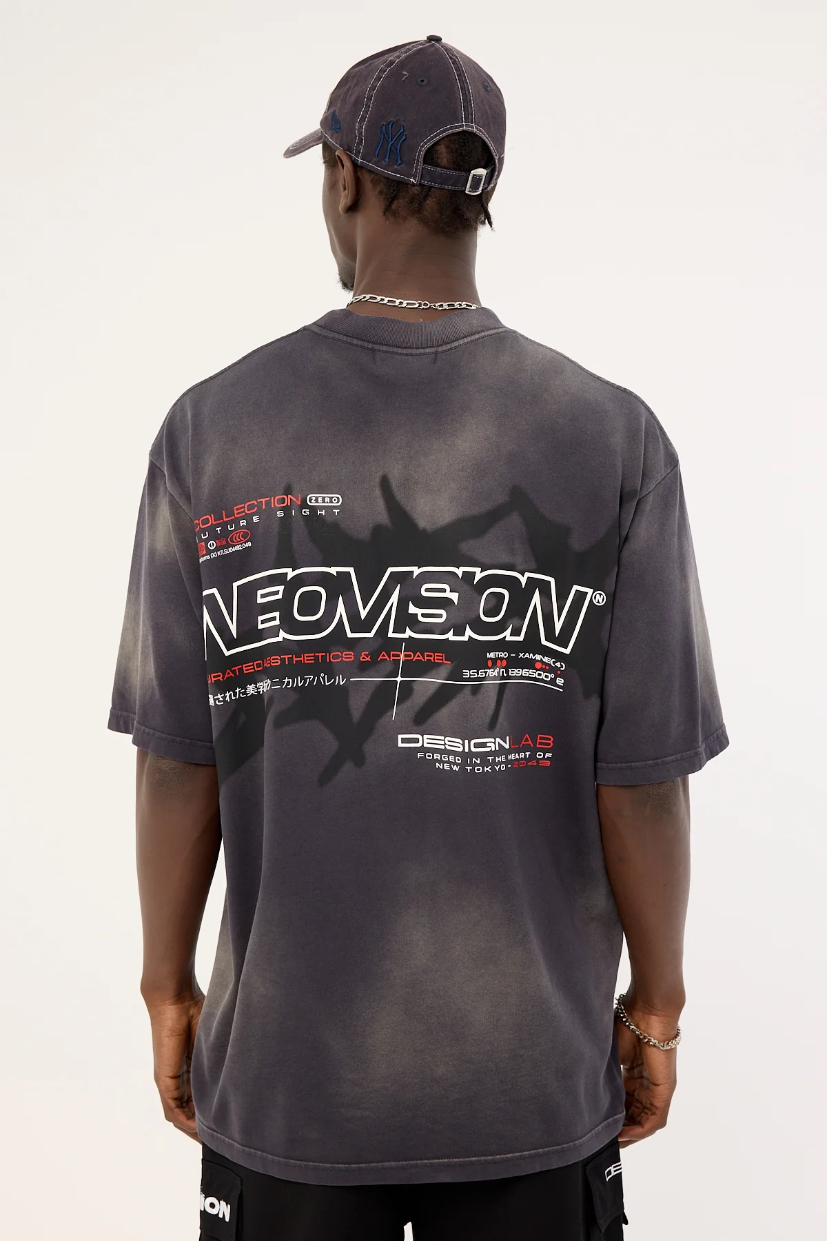 Neovision Relic Oversize Super Heavy Tee Sunfade Black - Image 9