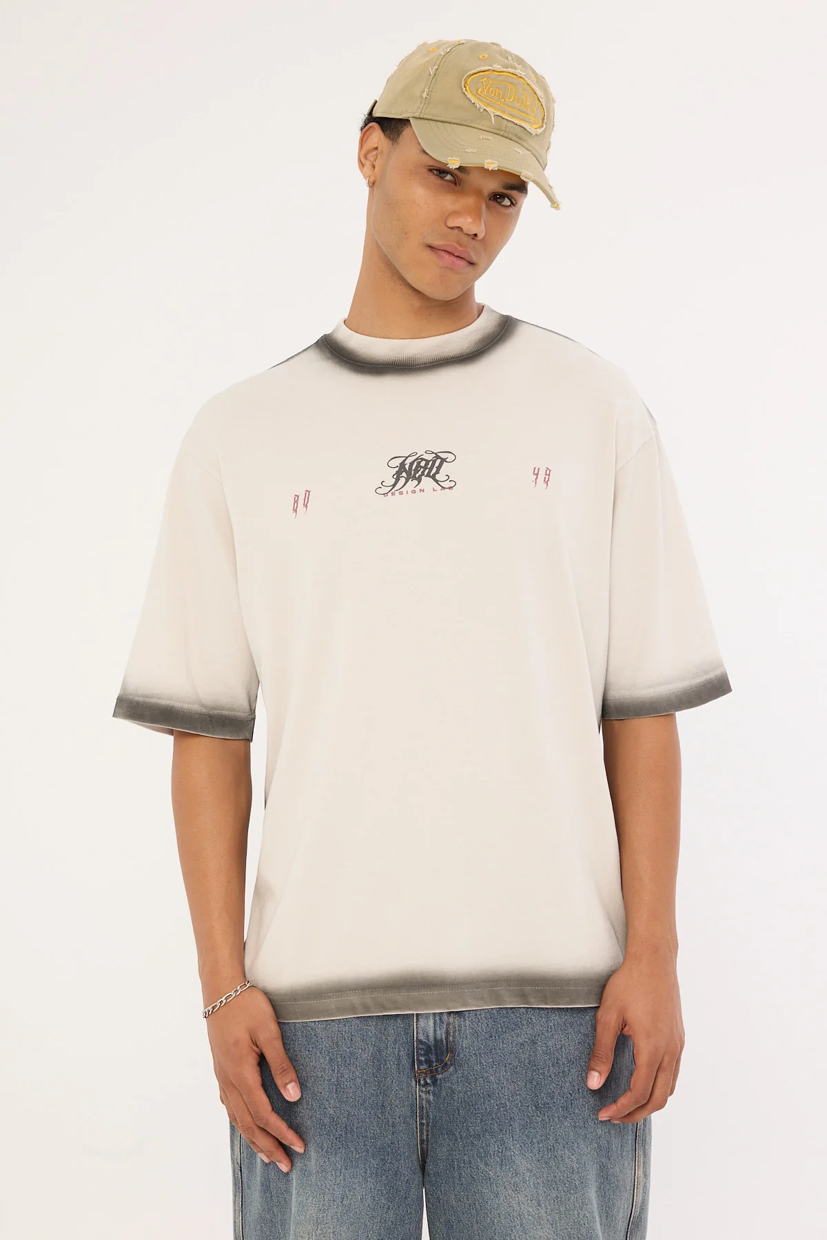 Neovision Requiem Street Super Heavy Tee Ice Grey - Image 2