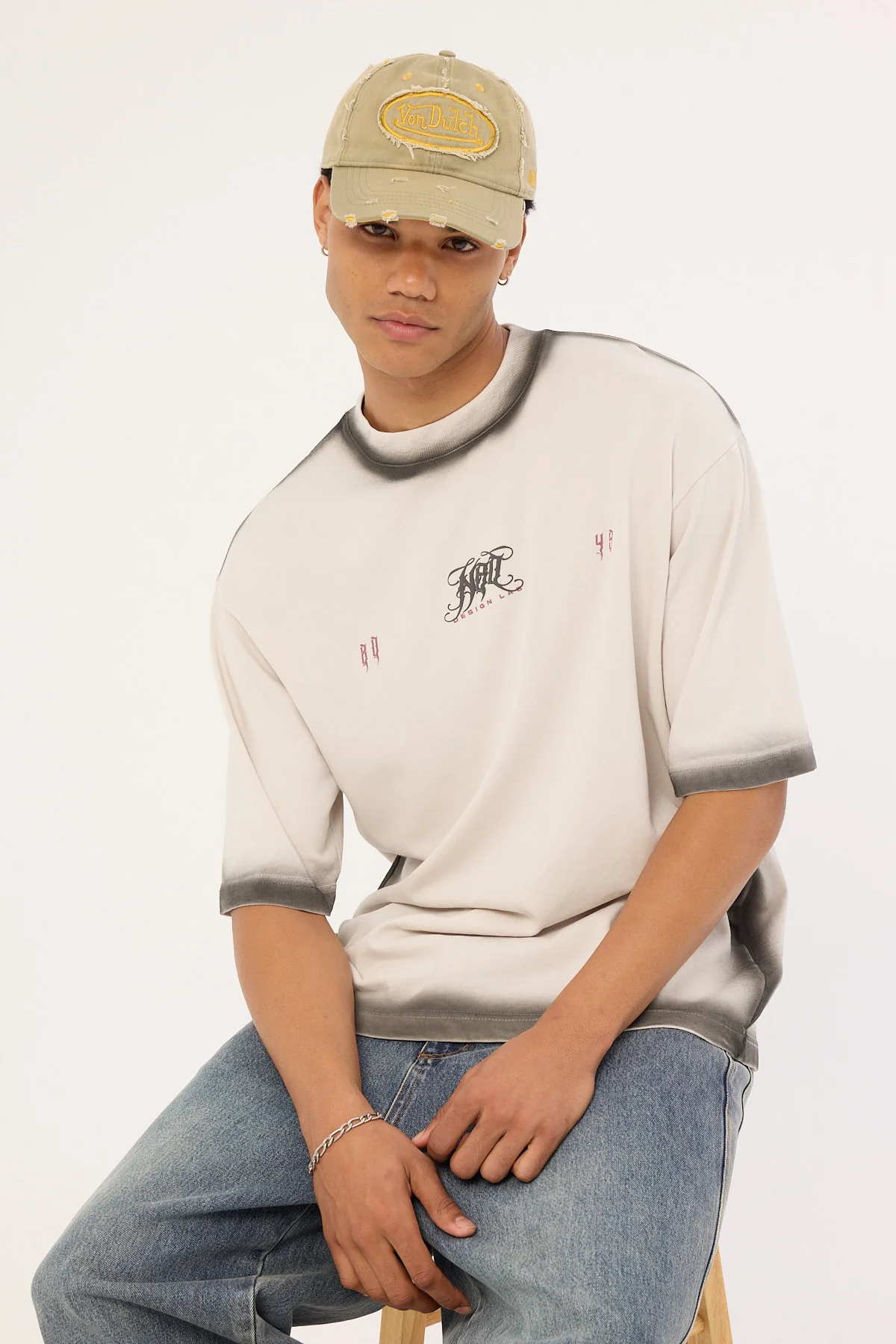Neovision Requiem Street Super Heavy Tee Ice Grey - Image 3
