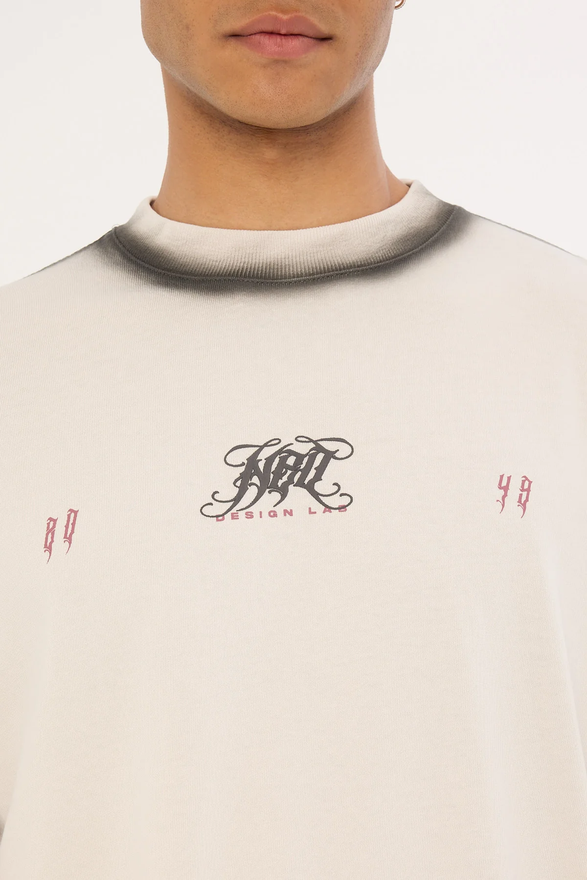 Neovision Requiem Street Super Heavy Tee Ice Grey - Image 7