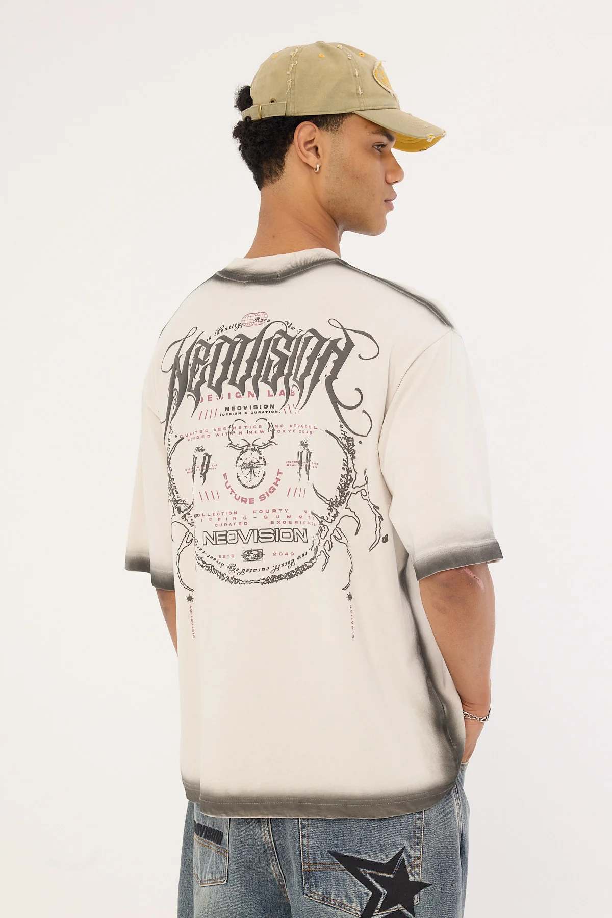 Neovision Requiem Street Super Heavy Tee Ice Grey - Image 9