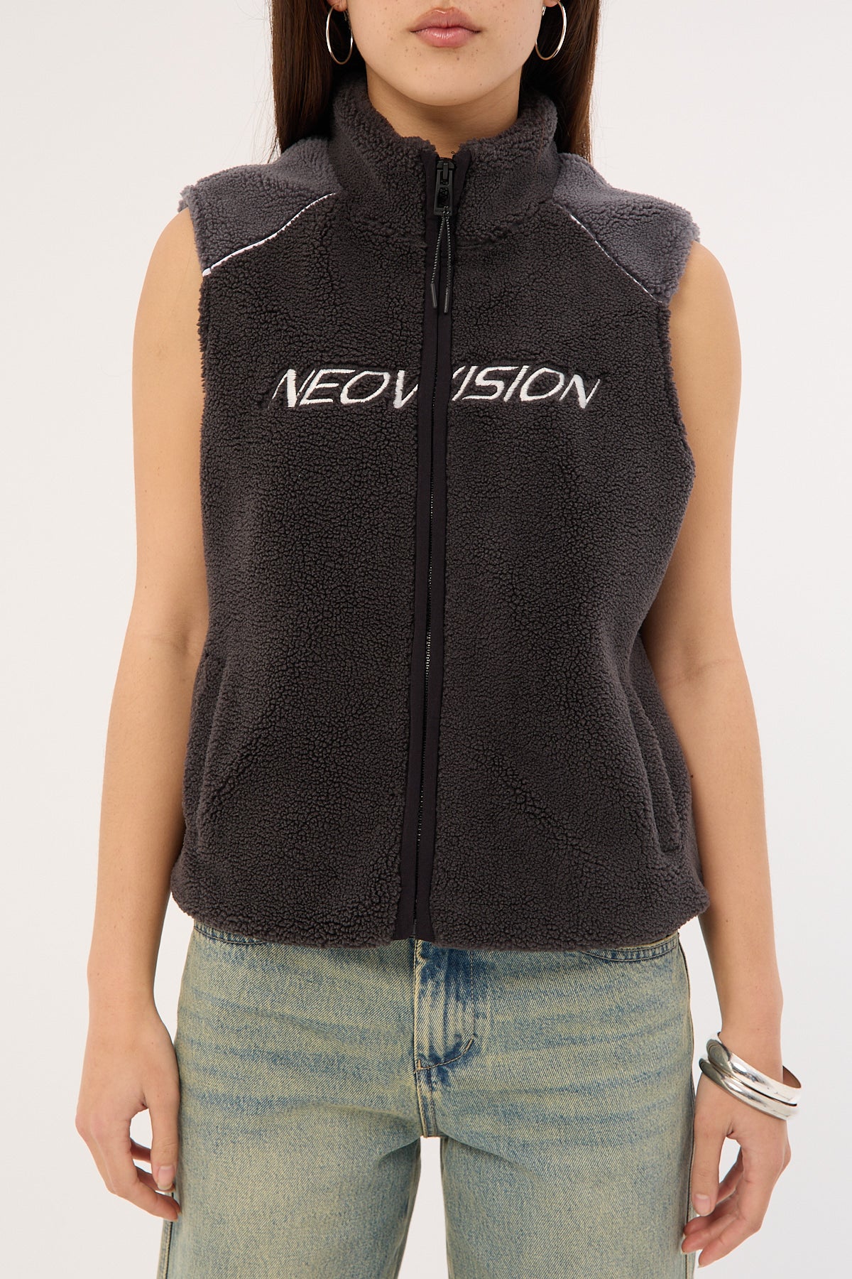 Neovision Reserved Sherpa Vest Grey - Image 10