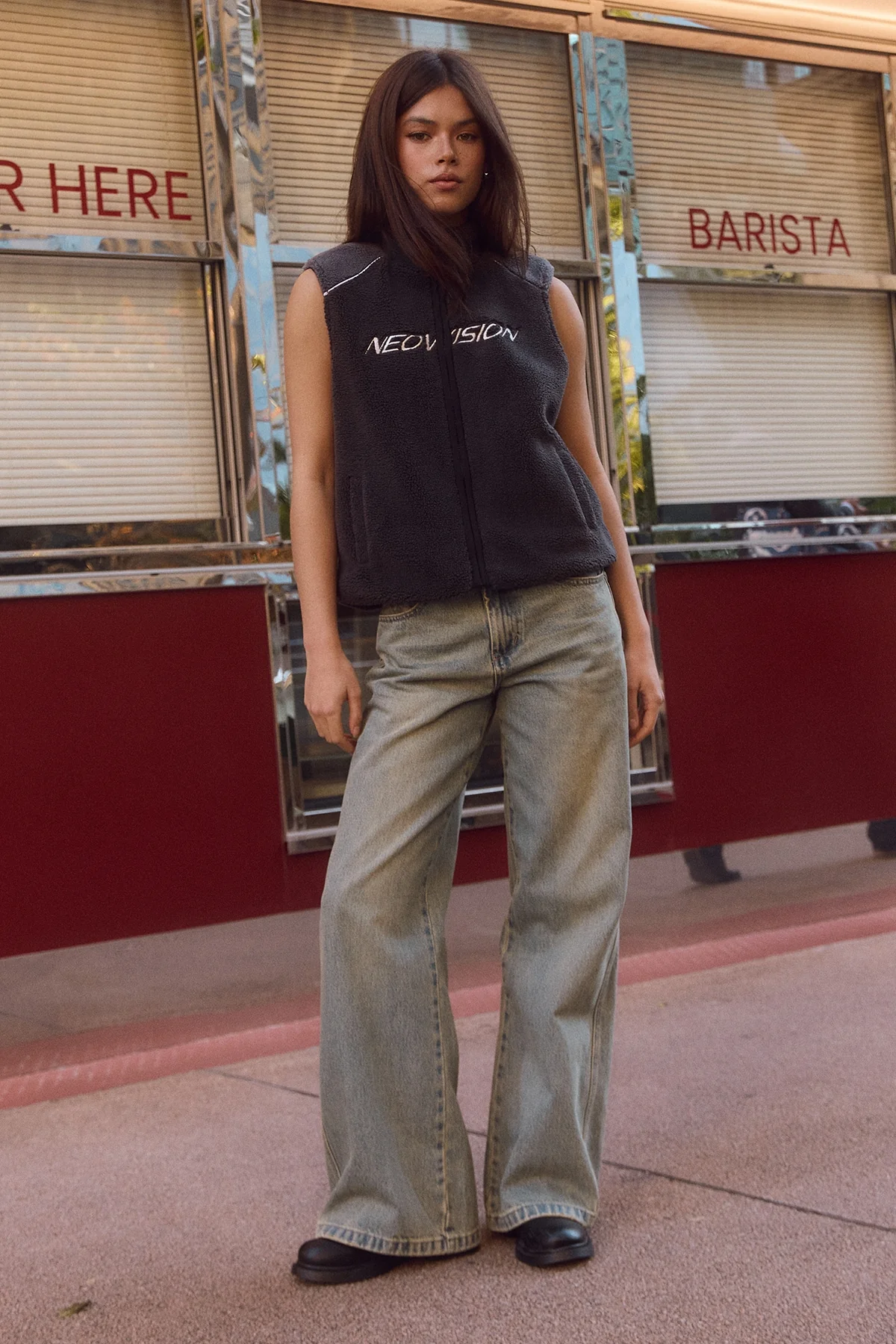 Neovision Reserved Sherpa Vest Grey - Image 3